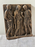 Classical Relief Plaque, Orpheus and Eurydice