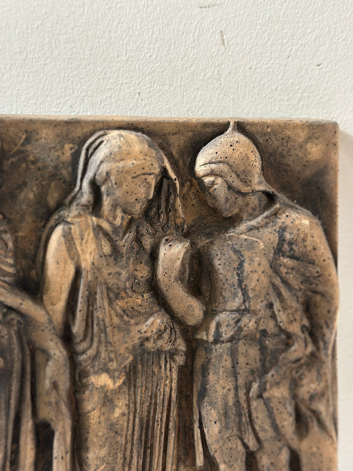 Classical Relief Plaque, Orpheus and Eurydice