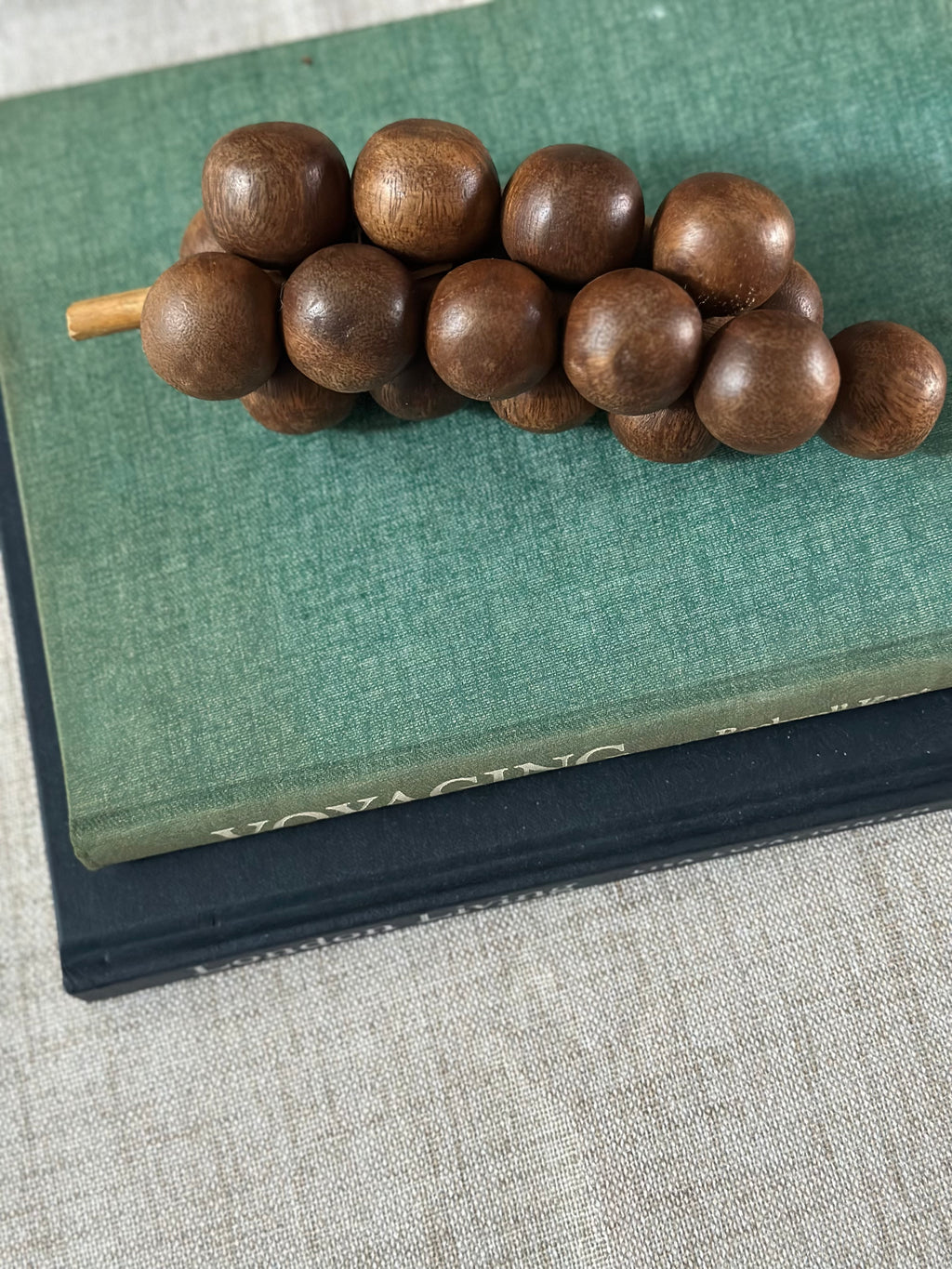 Vintage Wooden Grape Cluster