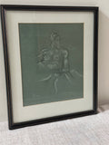 "Dusk" Original Signed Chalk Drawing