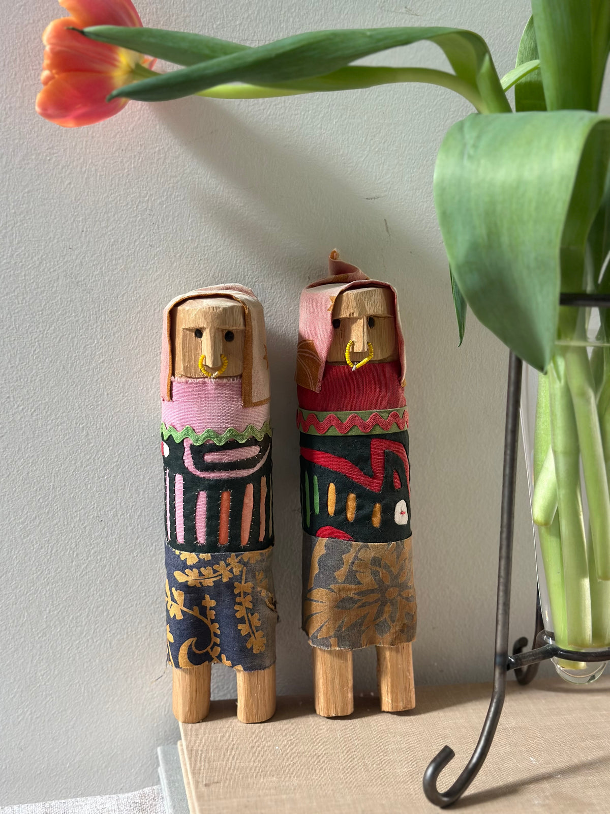 Folk Art Carved Figures