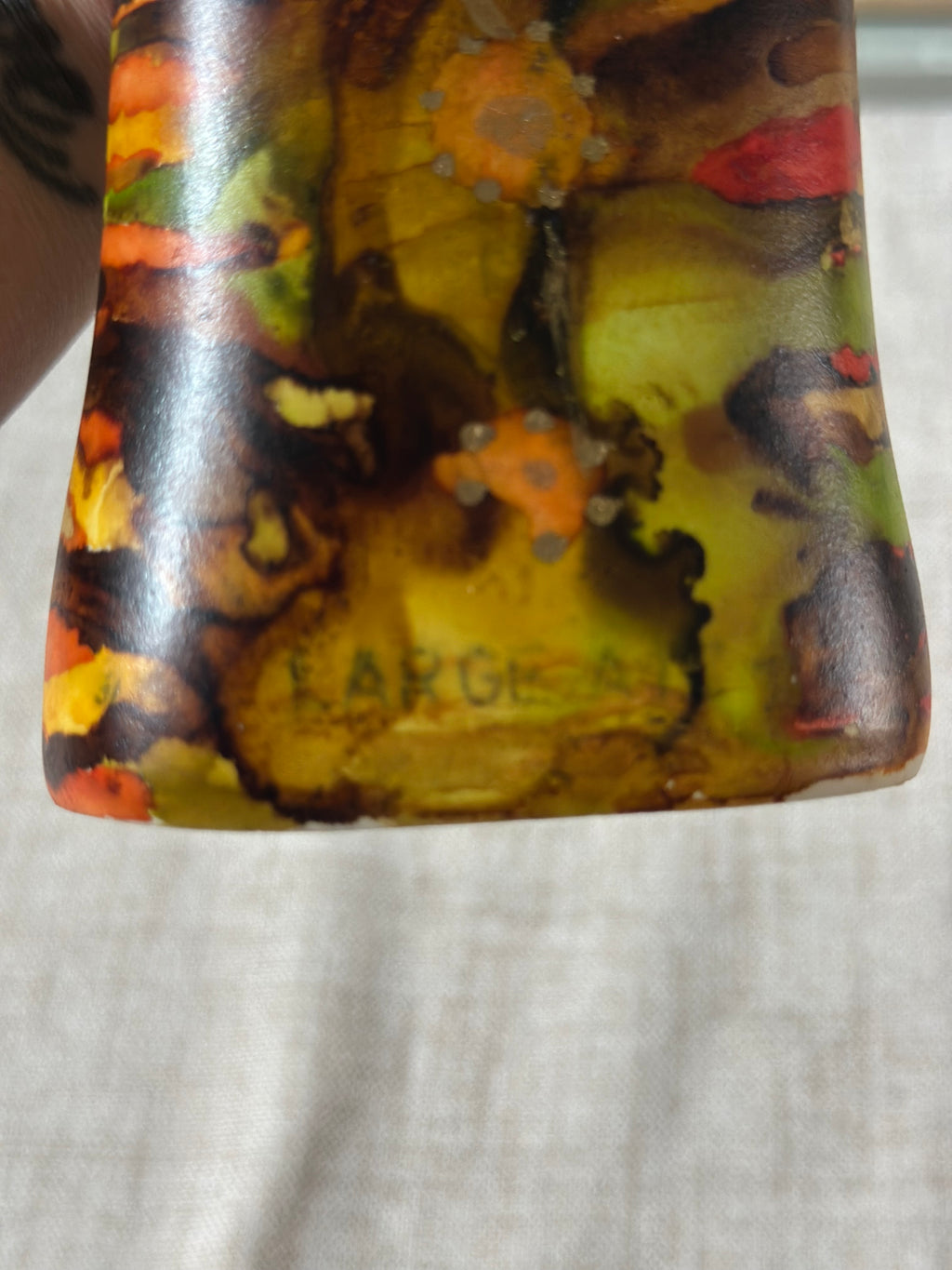 Hand Painted Vintage Glove Mold