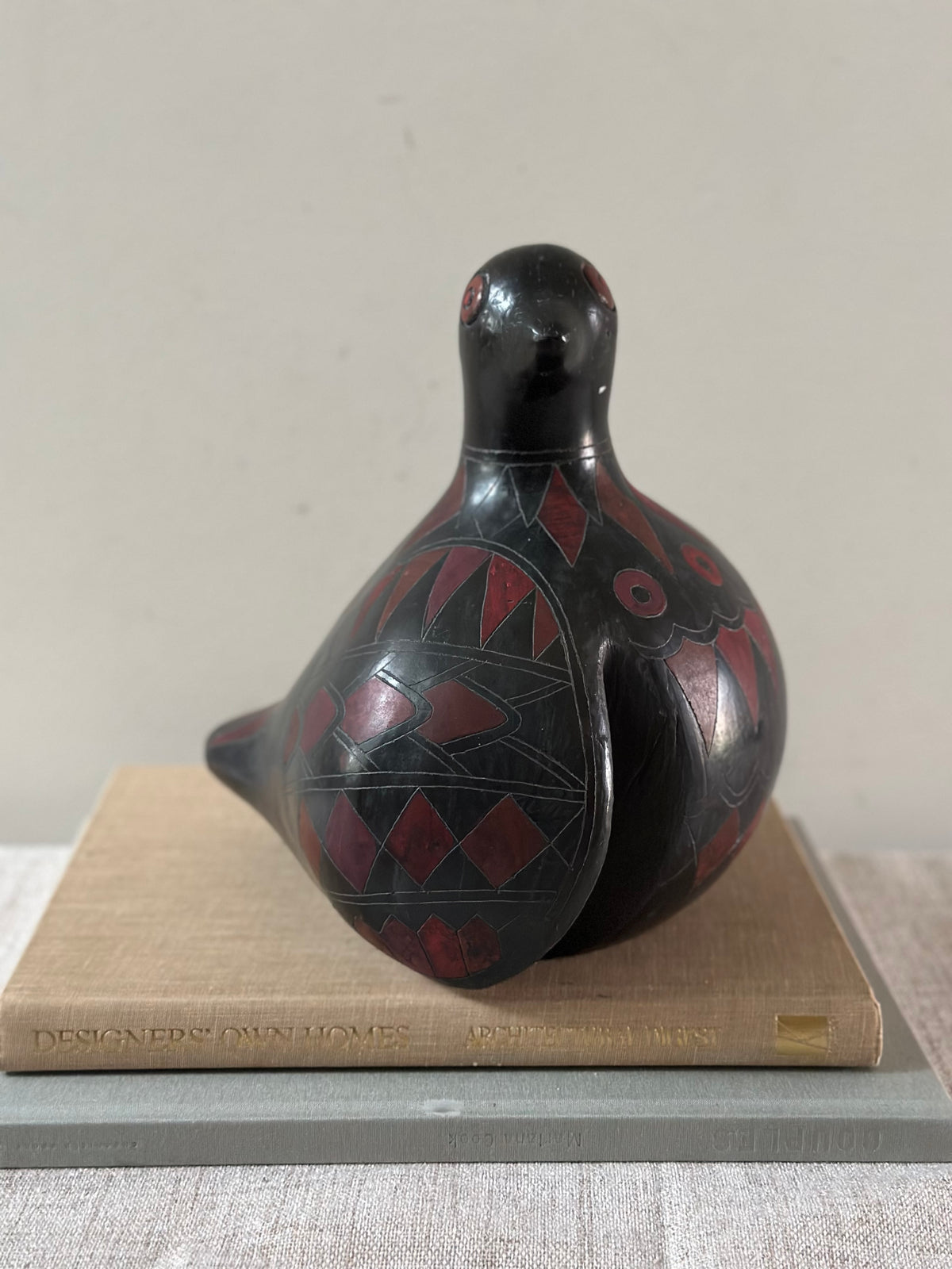 Large Blackware Bird