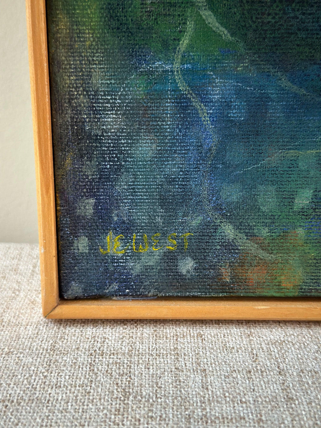 "Birds Eye" Painting by J. E. West