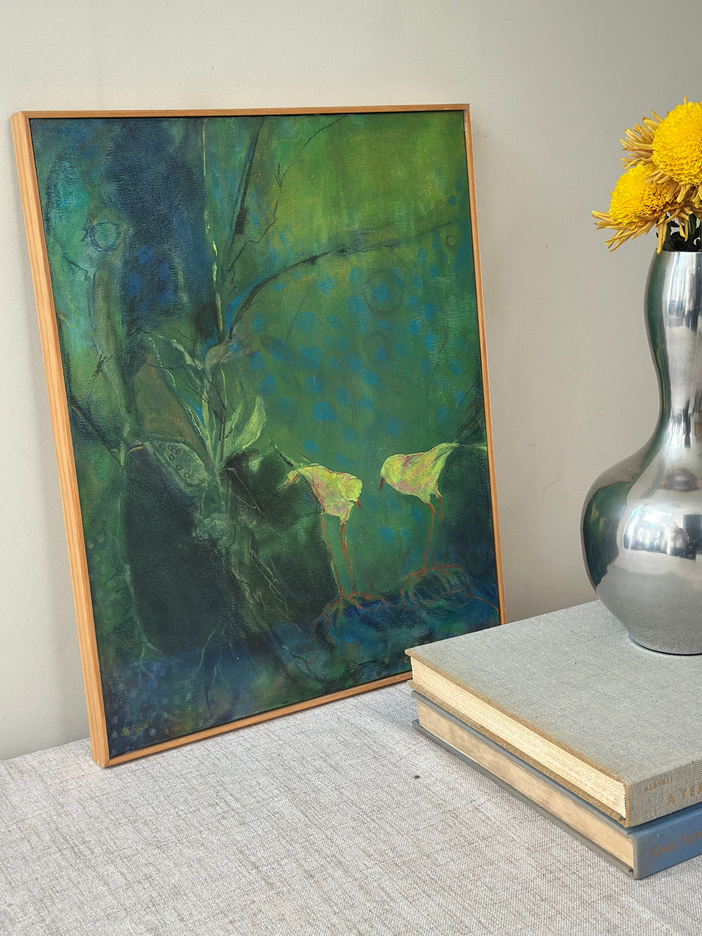 "Birds Eye" Painting by J. E. West