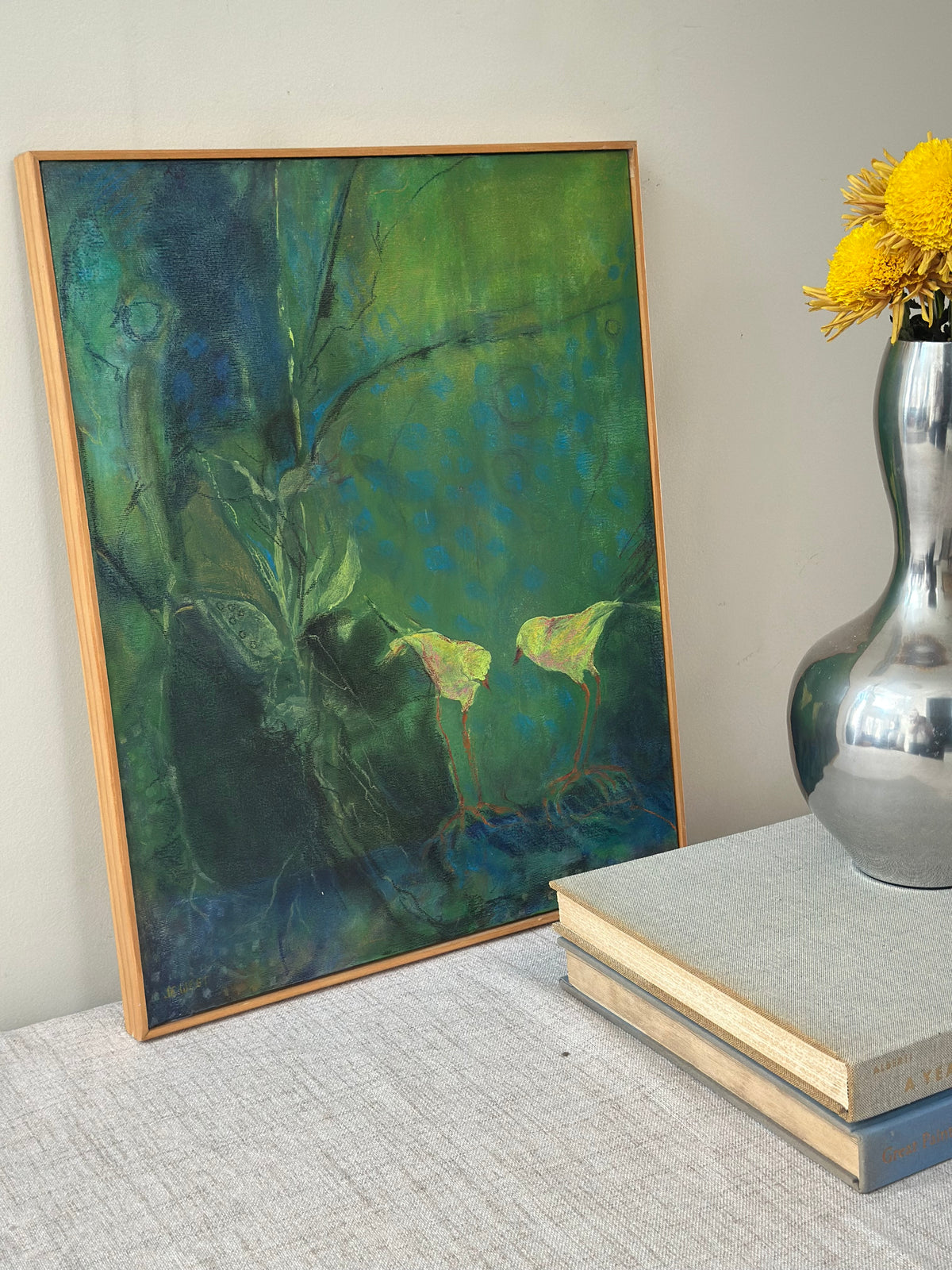 "Birds Eye" Painting by J. E. West
