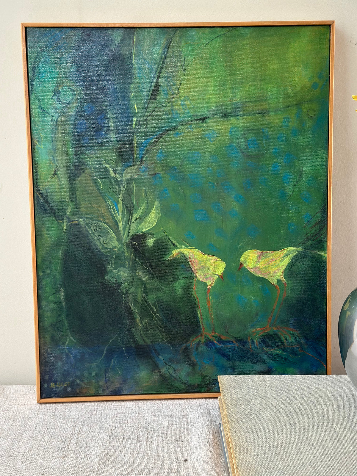 "Birds Eye" Painting by J. E. West