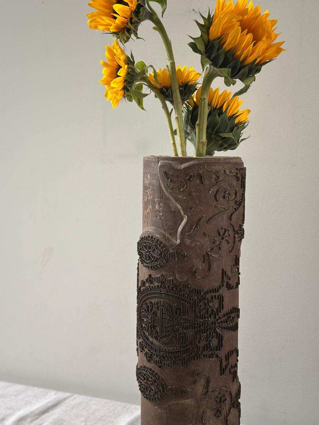 Antique Textile Roller