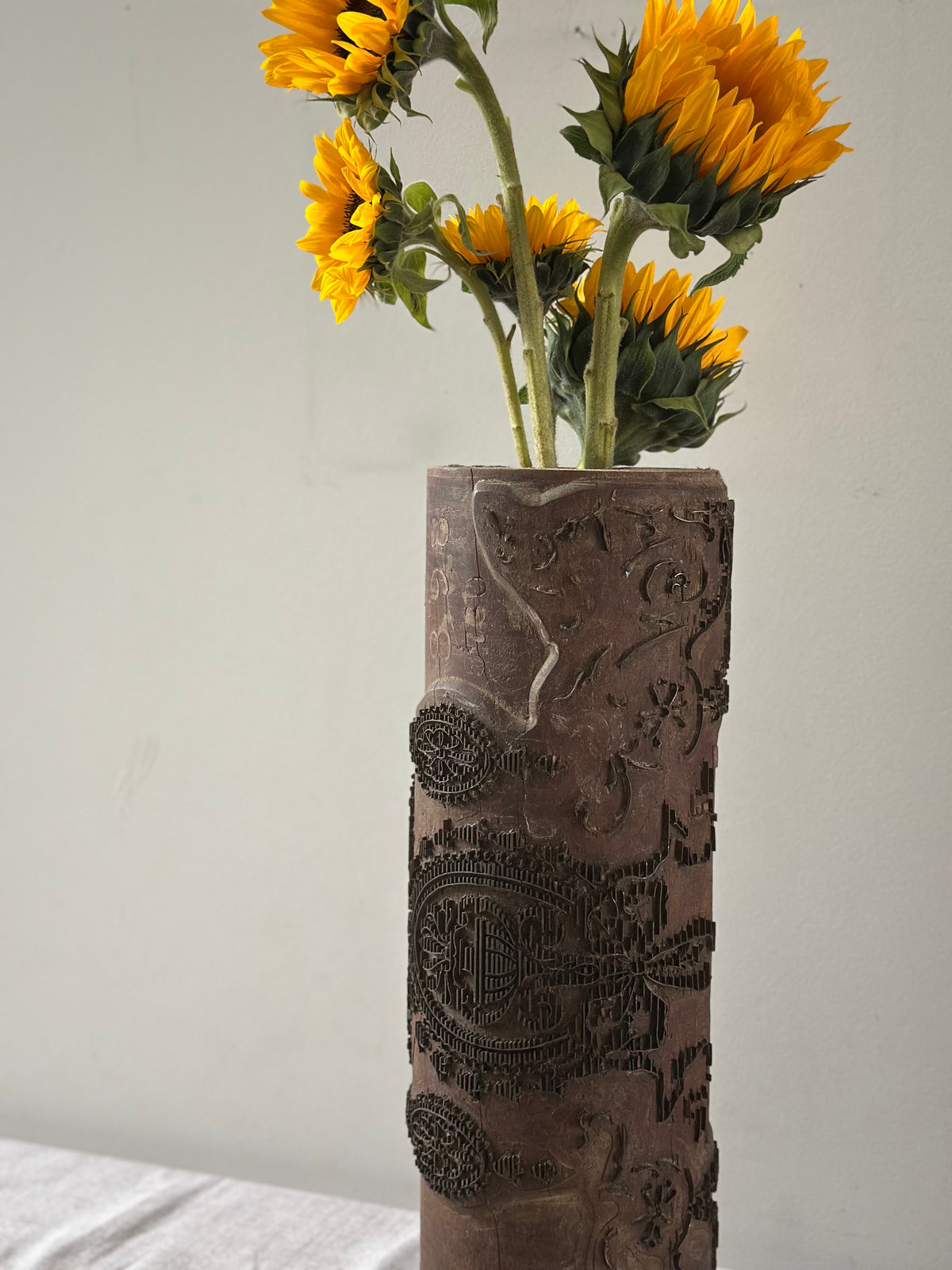 Antique Textile Roller