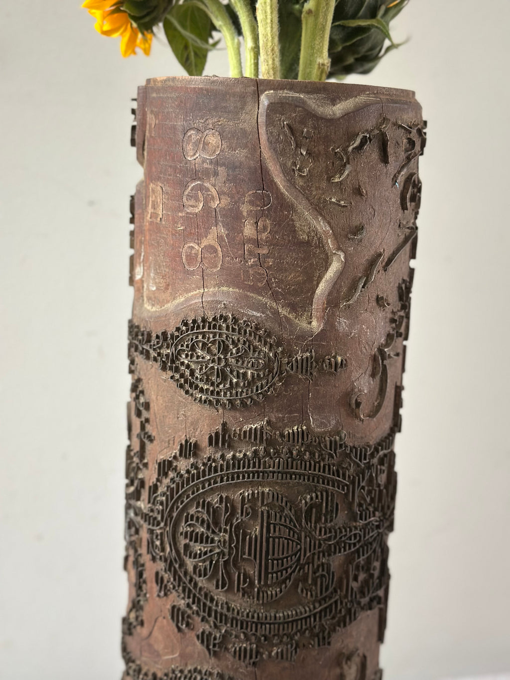 Antique Textile Roller
