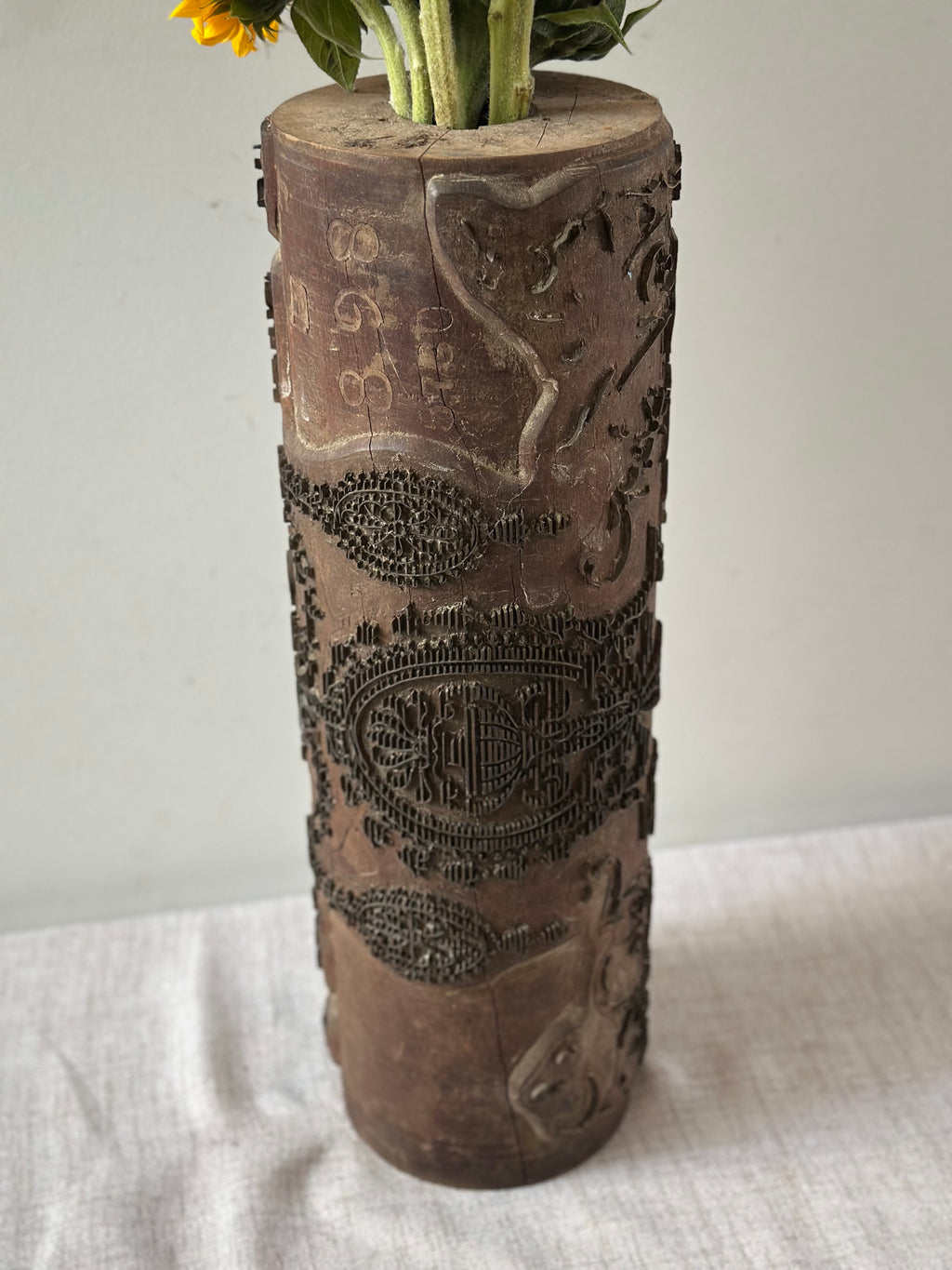 Antique Textile Roller