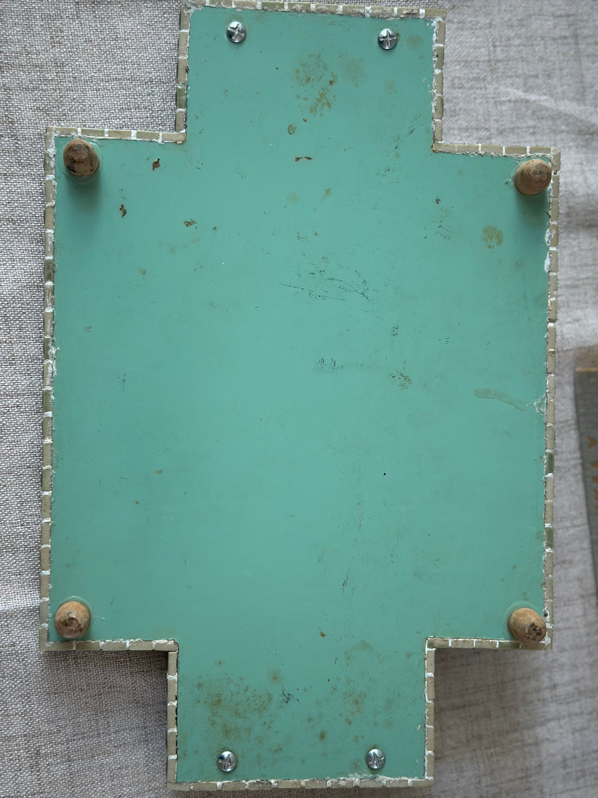 Mid Century Tile Tray