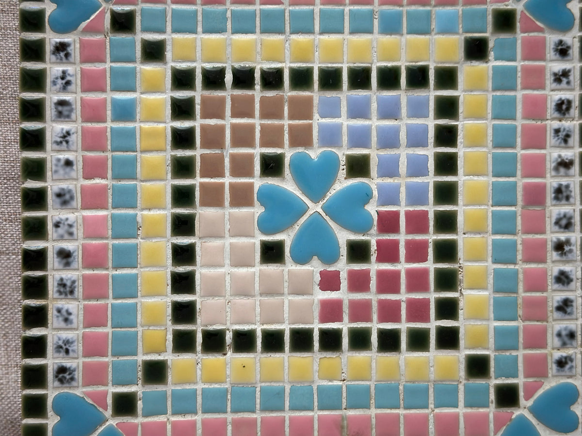 Mid Century Tile Tray