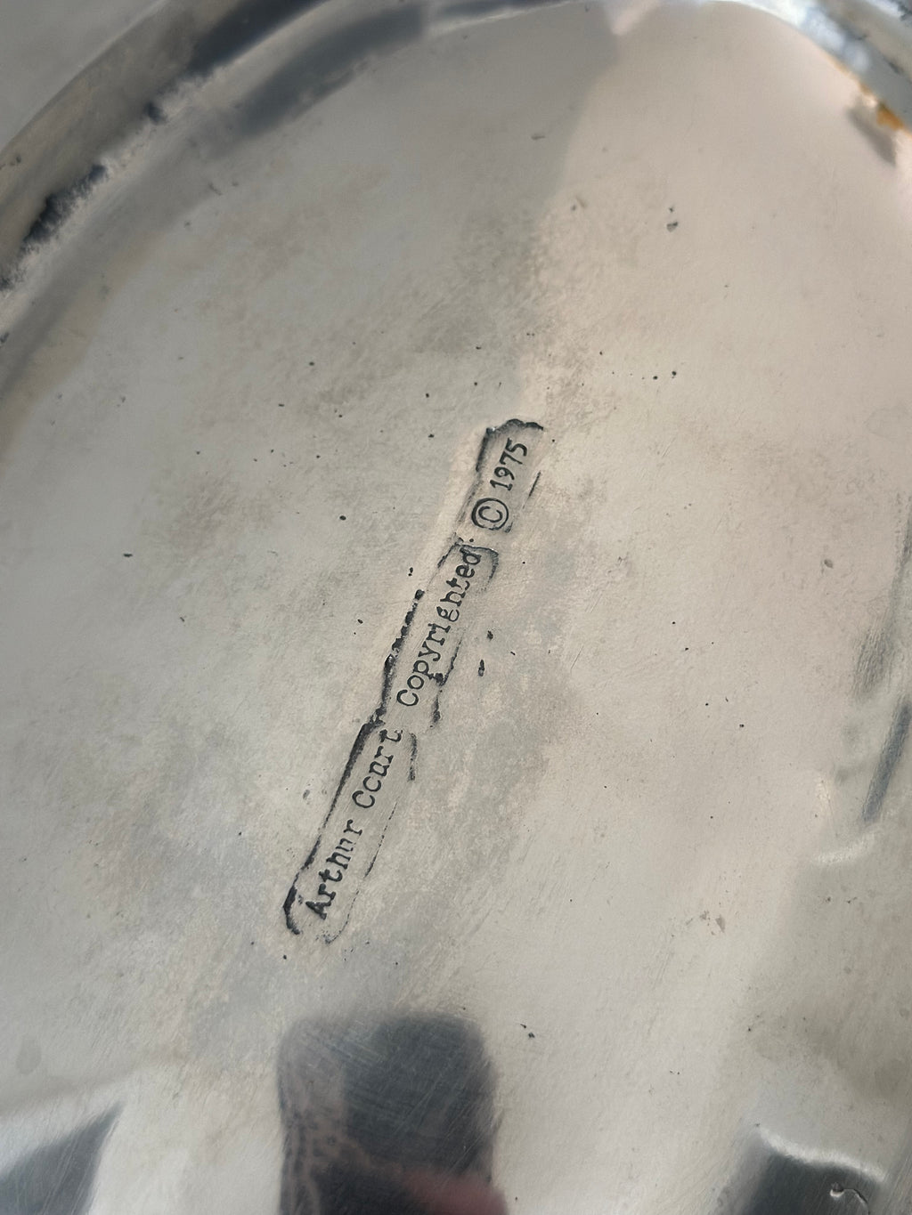 Vintage Arthur Court Fish Tray