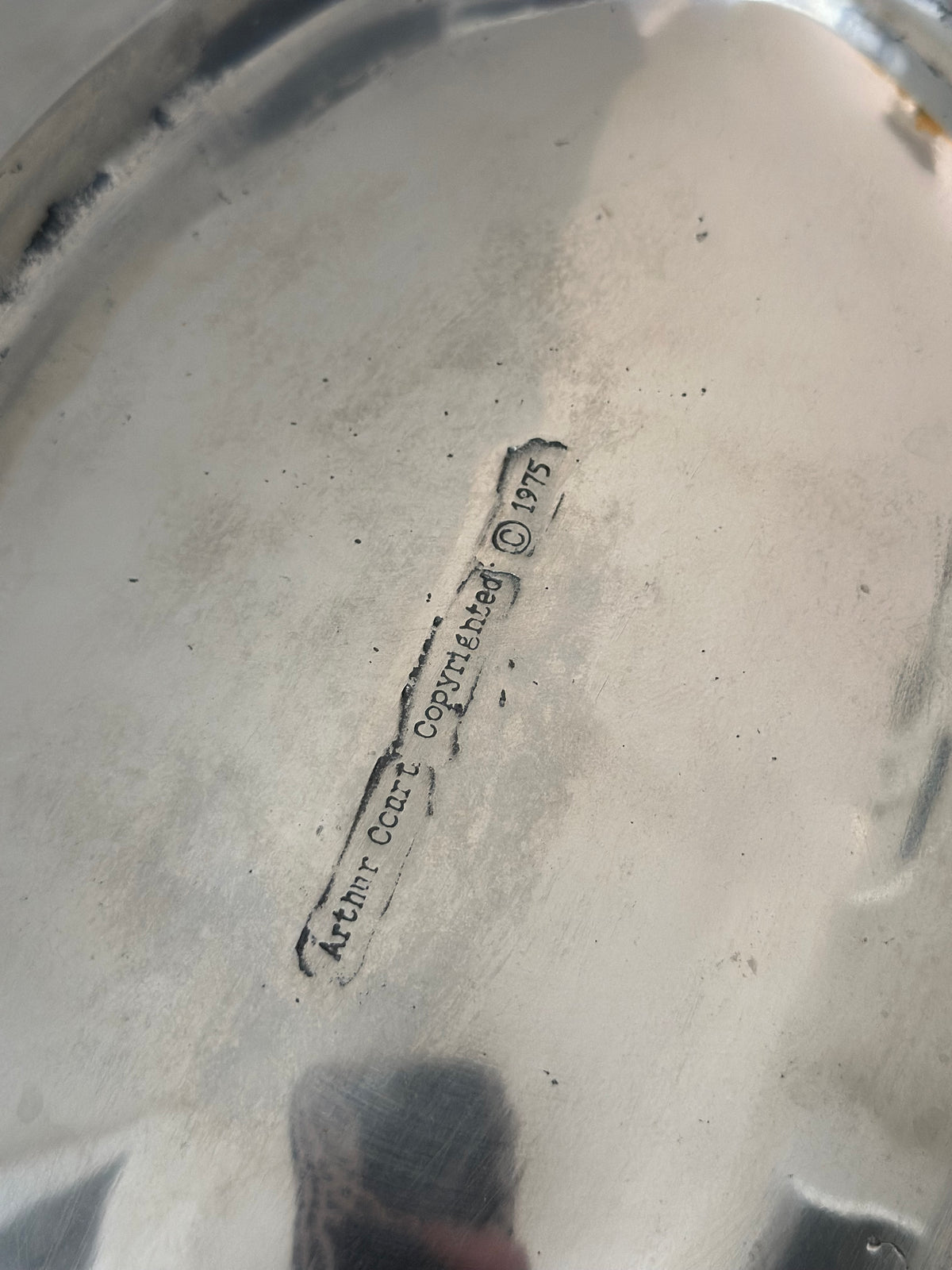 Vintage Arthur Court Fish Tray