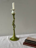 Studio Pottery Flower Candlestick