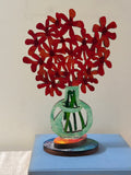 Gerstein Painted Carved Wood Sculpture