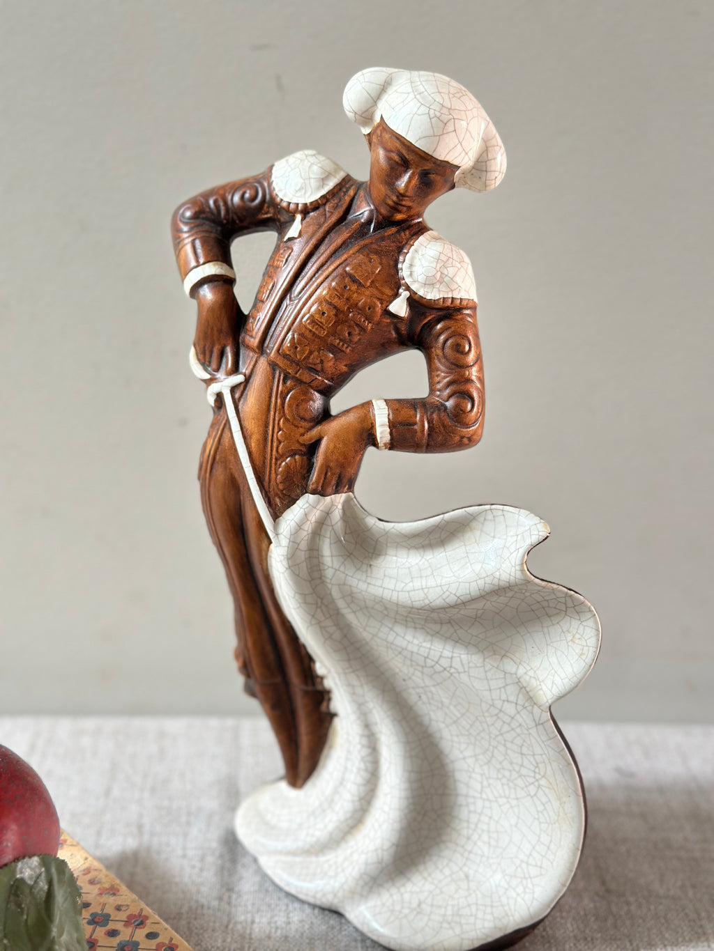 Mid Century Ceramic Matador Statue