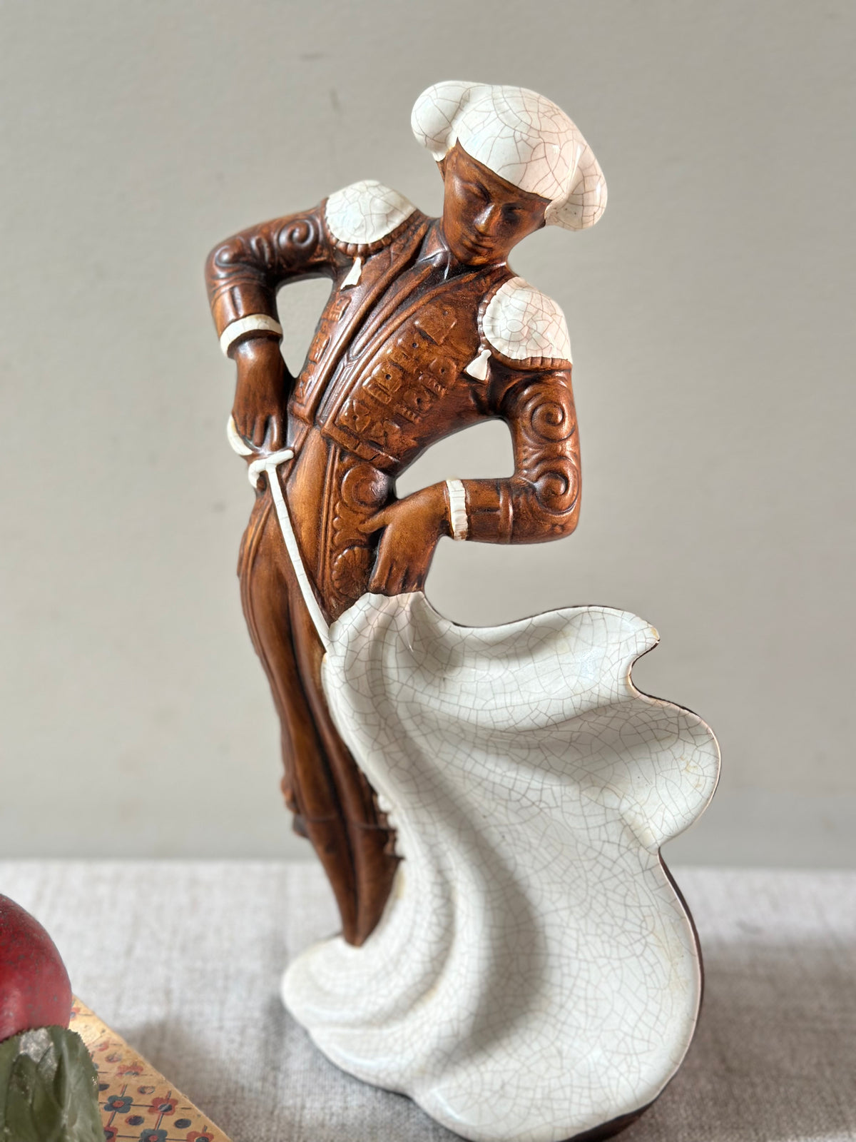 Mid Century Ceramic Matador Statue