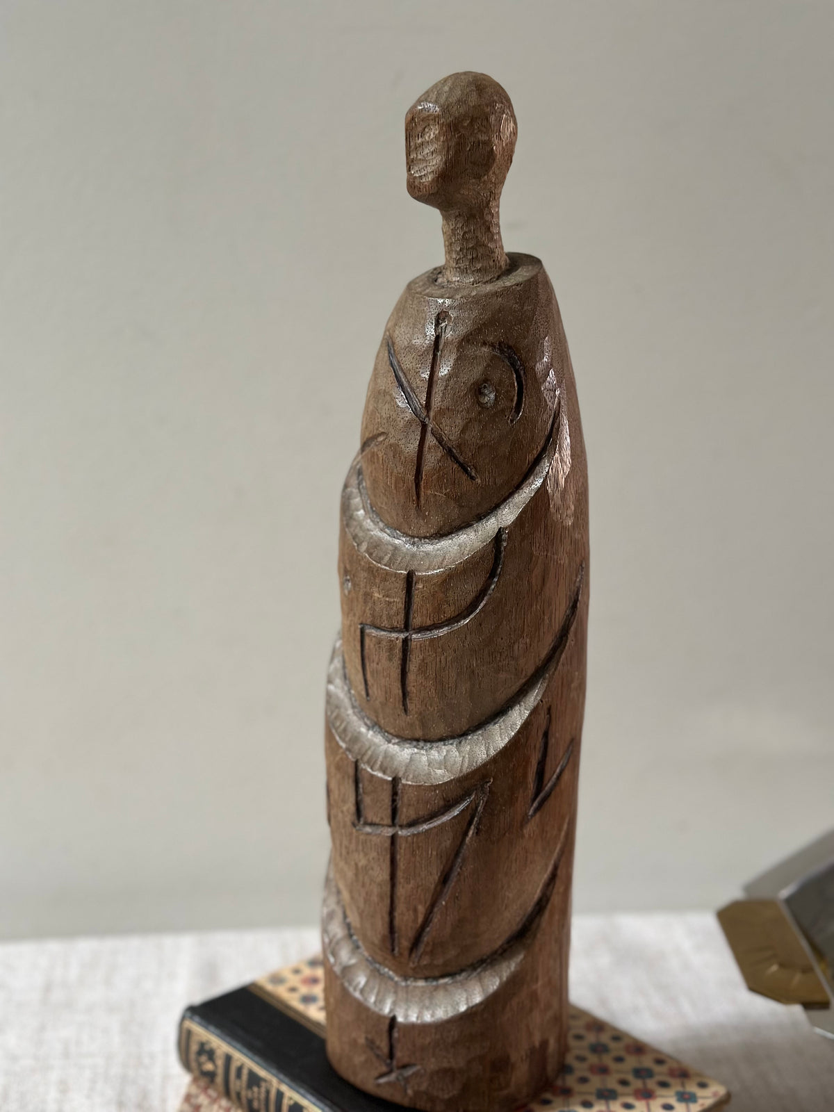 Hand Carved Wooden Figure