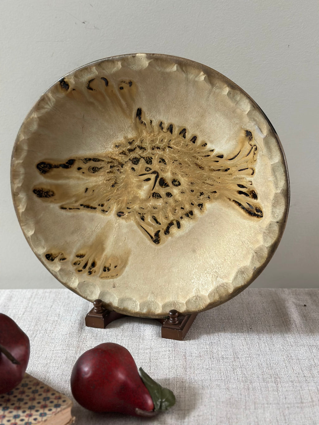 Studio Pottery Fish Platter
