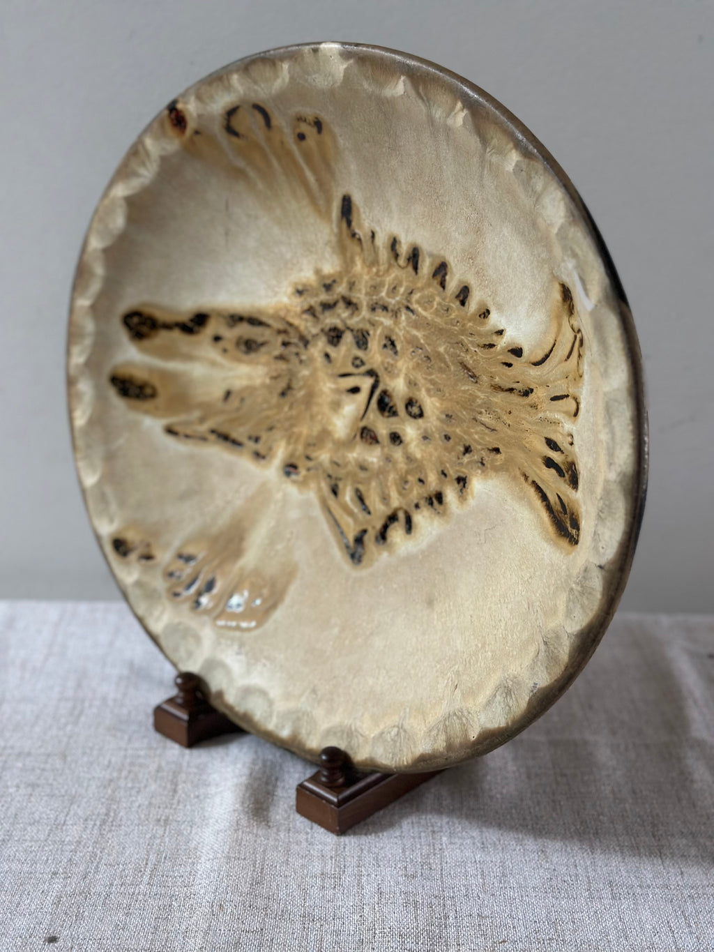 Studio Pottery Fish Platter