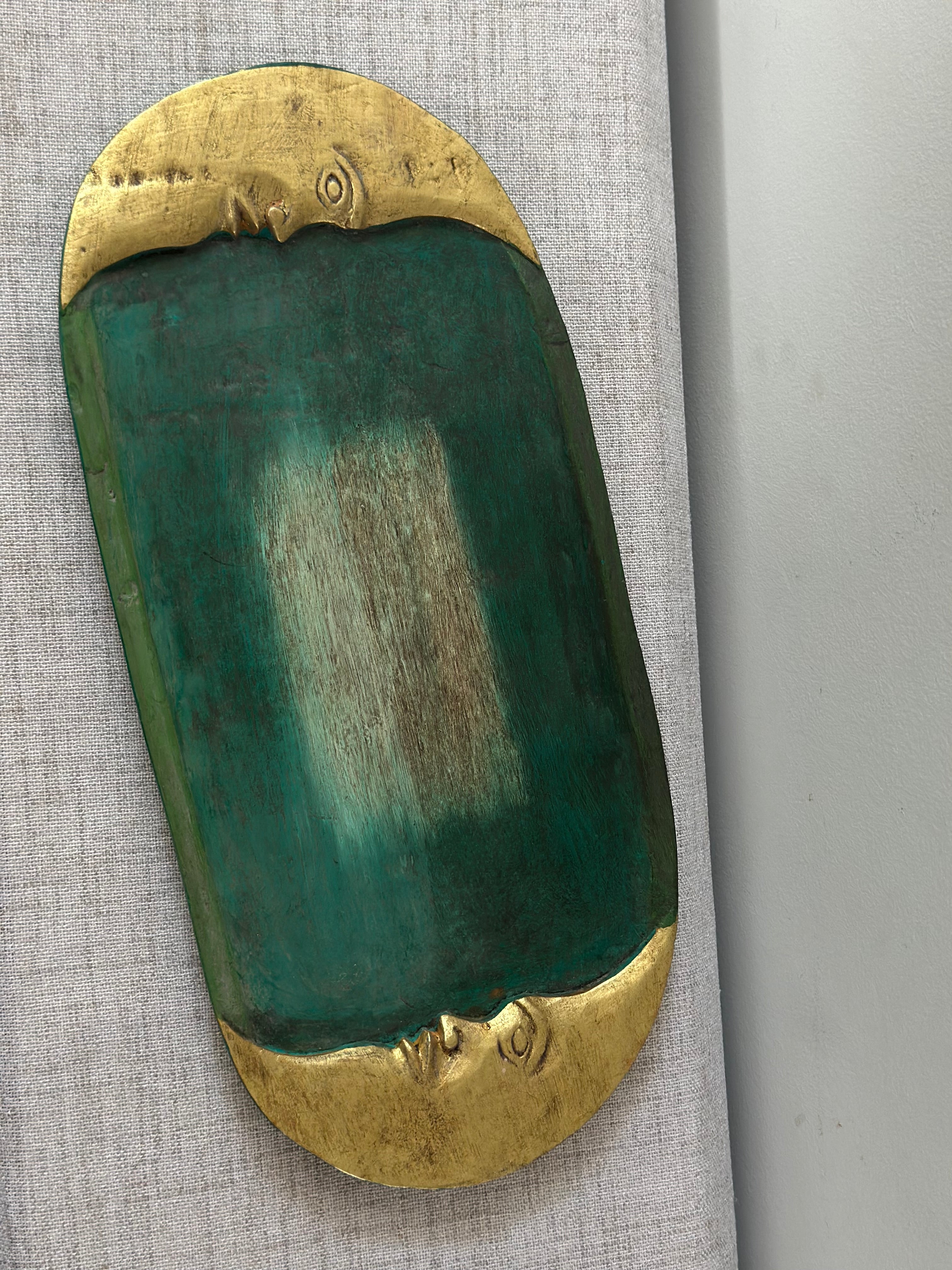 Hand Painted Moon Tray