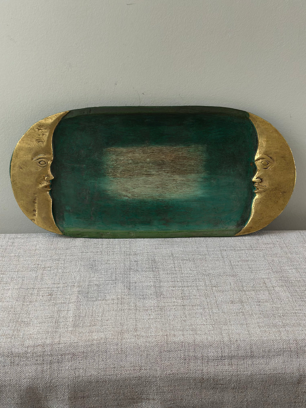 Hand Painted Moon Tray