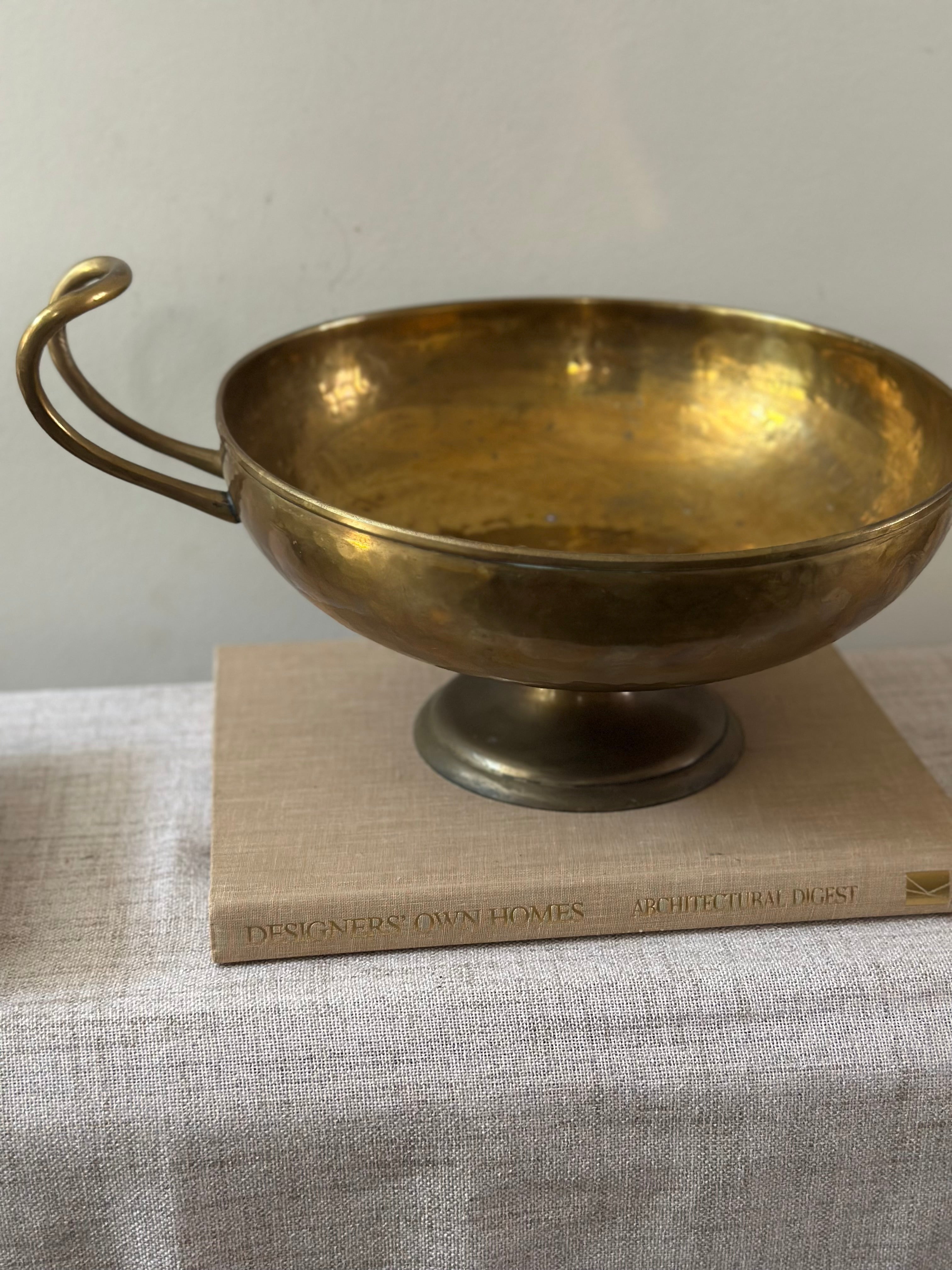 Vintage Brass Bowl