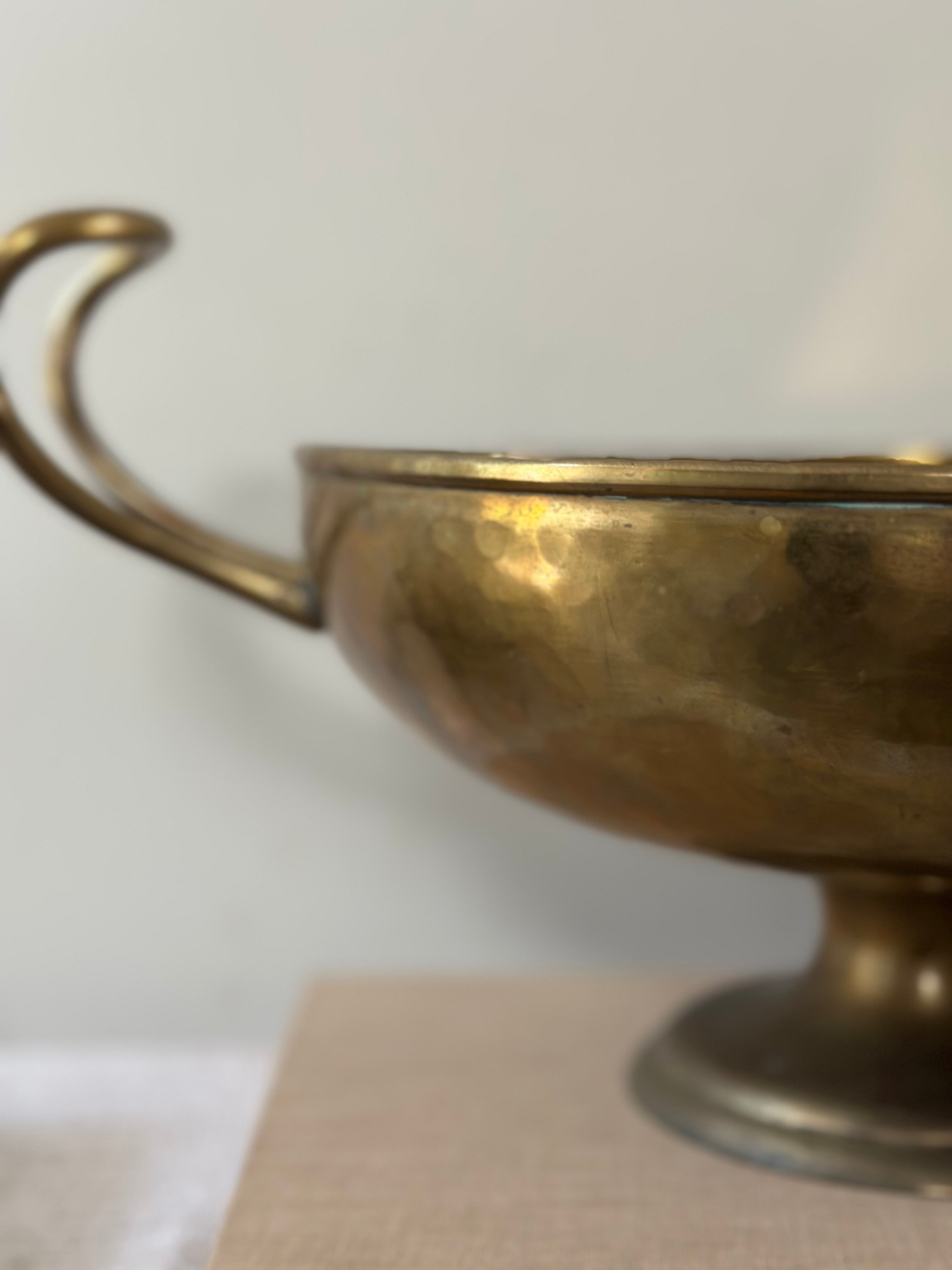 Vintage Brass Bowl